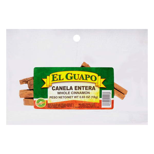 Spices & Seasonings El Guapo® Cinnamon Bag Whole 0.75 oz. hero