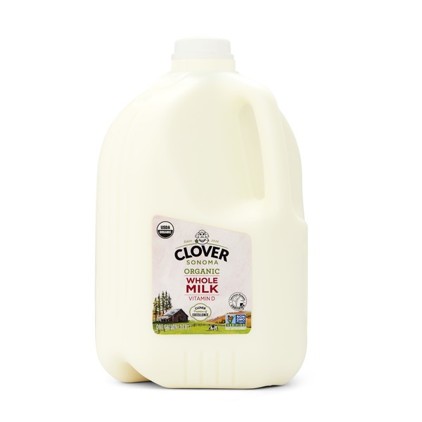 Milk Clover Sonoma Organic Whole Milk Gallon hero