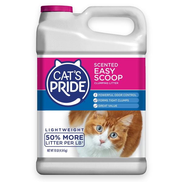 Cat Food & Care Cat's Pride Easy Scoop, Scented, Lightweight Clumping Litter hero