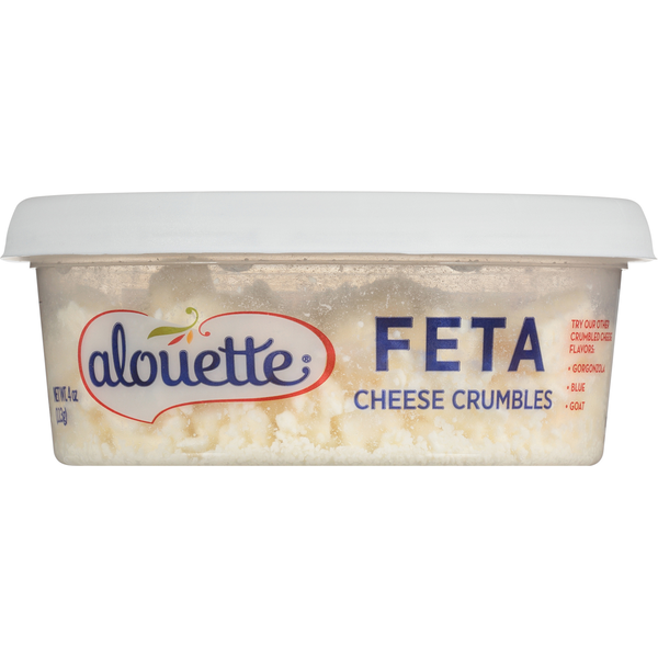 Packaged Cheese Alouette Cheese Crumbles, Feta hero