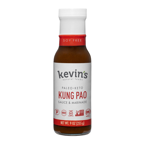 Condiments Kevin's Natural Foods Kung Pao Sauce & Marinade hero