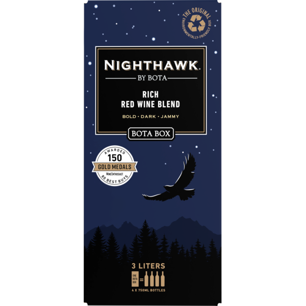 Red Wines Bota Box Nighthawk Black Red Wine Blend hero