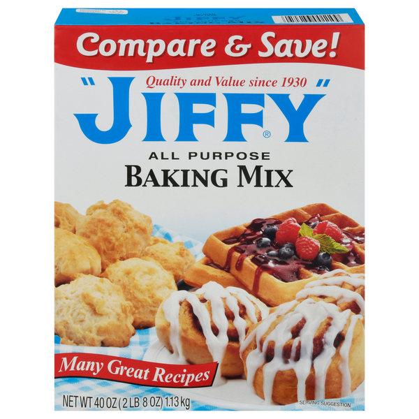 Baking & Supplies "JIFFY" Baking Mix, All Purpose hero