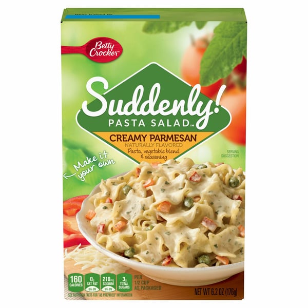 Instant Foods Betty Crocker Suddenly! Pasta Salad Creamy Parmesan Pasta hero