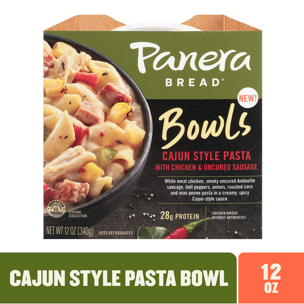 Panera Bread Cajun Style Pasta Meal hero