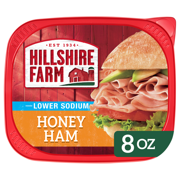 Lunch Meat Hillshire Farm Ultra Thin Sliced Lunchmeat, Lower Sodium Ham hero