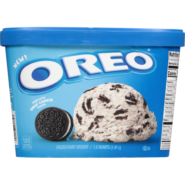 Ice Cream & Ice Oreo Frozen Dairy Dessert hero