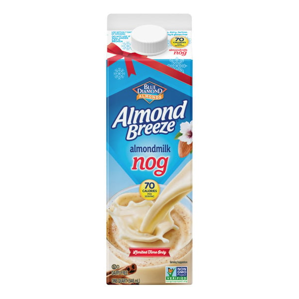 Cream Almond Breeze Almondmilk Nog hero