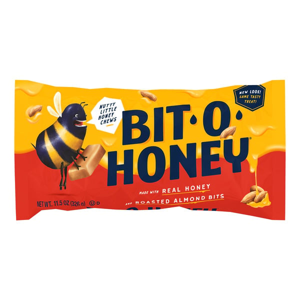 Candy, Chocolate & Gum Bit-O-Honey Almond and Honey Taffy Candy hero