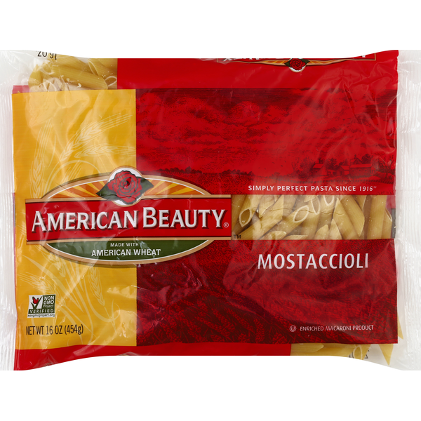 Dry Pasta American Beauty Mostaccioli hero