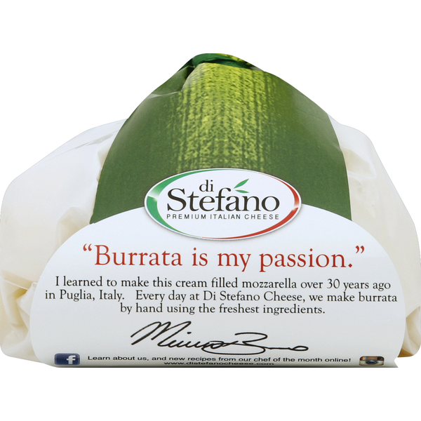 Specialty Cheeses Di Stefano Burrata alla Panna hero