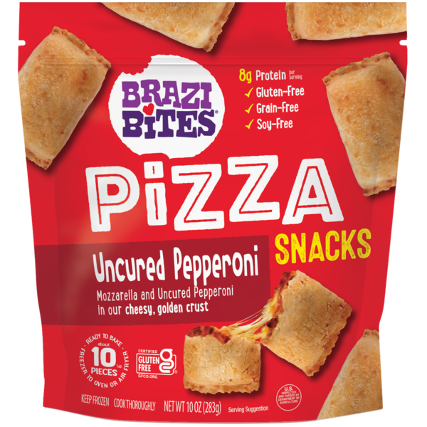 Frozen Meals Brazi Bites Pepperoni Pizza Snacks hero