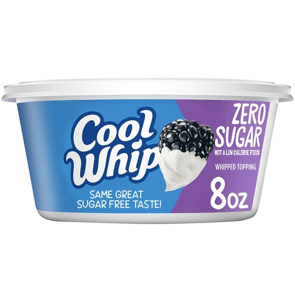 Frozen Dessert Cool Whip Sugar Free Whipped Topping hero