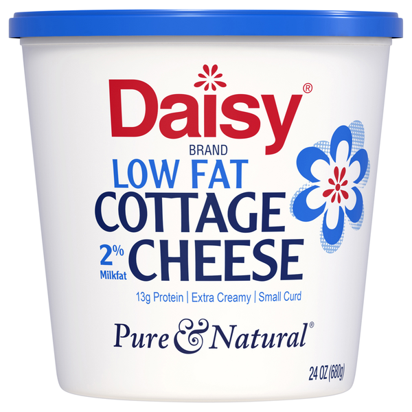 Other Creams & Cheeses Daisy Cottage Cheese, 2% Milkfat, Small Curd, Low Fat hero