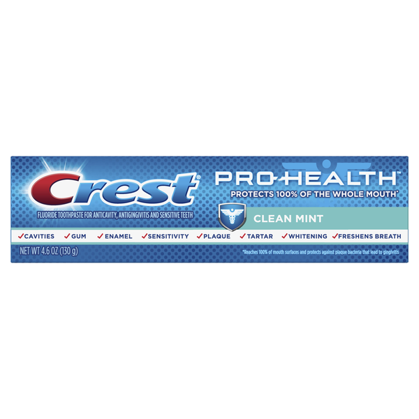 Oral Hygiene Crest Pro-Health Clean Mint Toothpaste hero