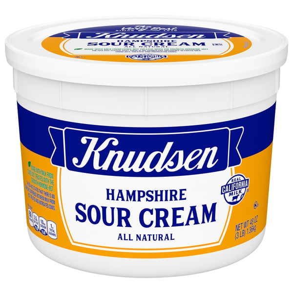 Other Creams & Cheeses R.W. Knudsen Family Hampshire 100% Natural Sour Cream, oz Tub hero