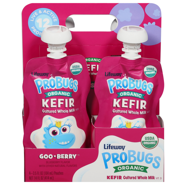 Yogurt Lifeway Kefir, Organic, Goo-Berry hero