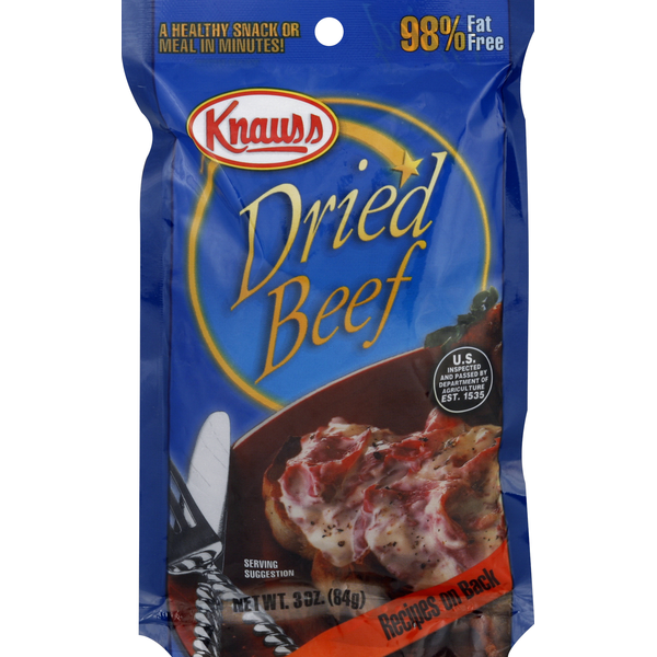 Frozen Meat & Seafood Knauss Dried Beef hero