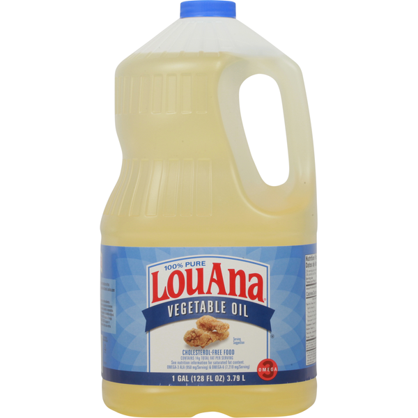 Oils & Vinegars LouAna Vegetable Oil, 100% Pure hero