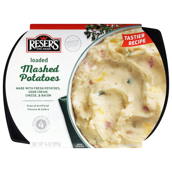 Prepared Meals Reser's Fine Foods Mashed Potatoes, Loaded hero