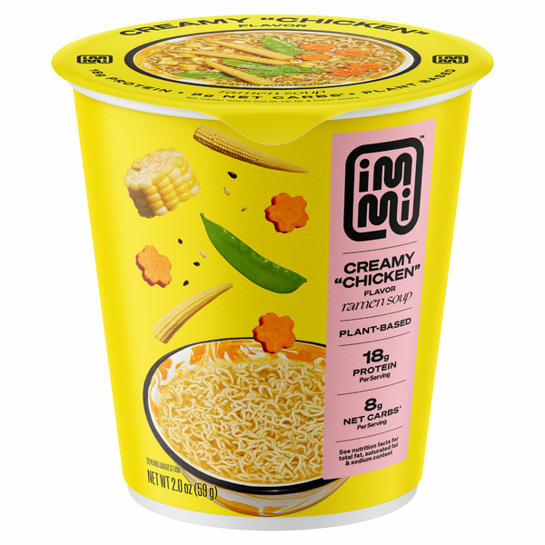 Immi Creamy "chicken" Flavor Ramen Soup hero