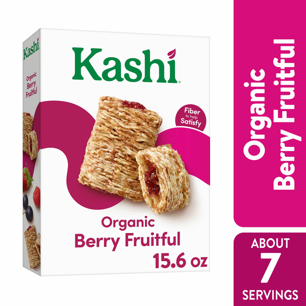 Cereal Kashi Breakfast Cereal, Fiber Cereal, Family Breakfast, Berry Fruitful hero