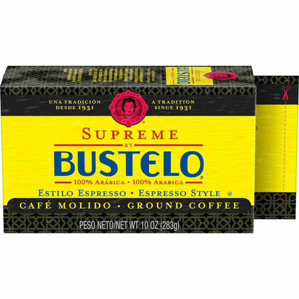 Coffee Grounds and Whole Beans Café Bustelo Roast & Ground Coffee hero