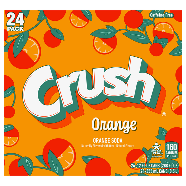 Soft Drinks Crush Orange Soda hero