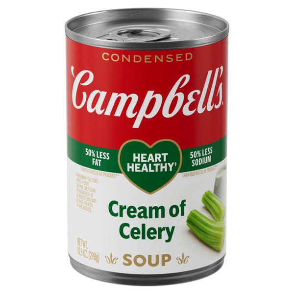 Soup, Broth & Bouillon Campbell's Heart Healthy Cream of Celery Soup hero