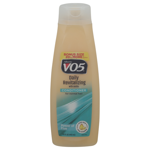 Hair Care VO5 Conditioner, Daily Revitalizing, Bonus Size hero