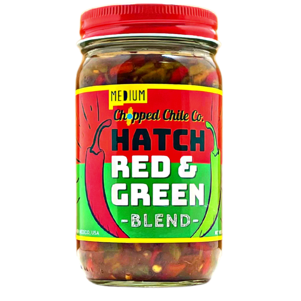 Chopped Chile Co Hatch Red and Green Blend Roasted Chile hero