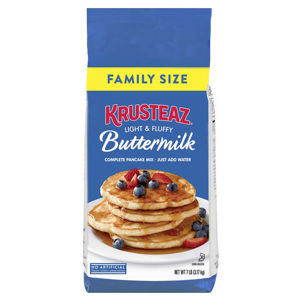 Hot Cereal & Pancake Mixes Krusteaz Buttermilk Complete Pancake & Waffle Mix, Family Size hero