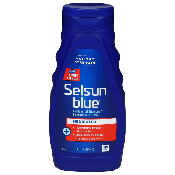 Hair Care Selsun Blue Shampoo, Medicated hero