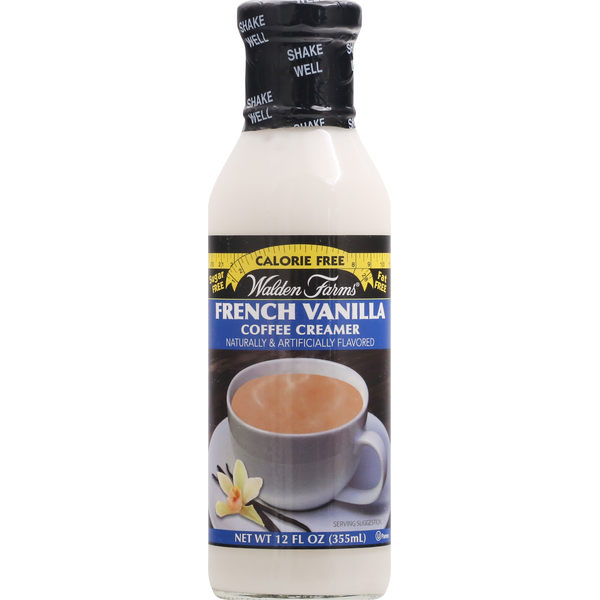 Cream Walden Farms Coffee Creamer, French Vanilla hero