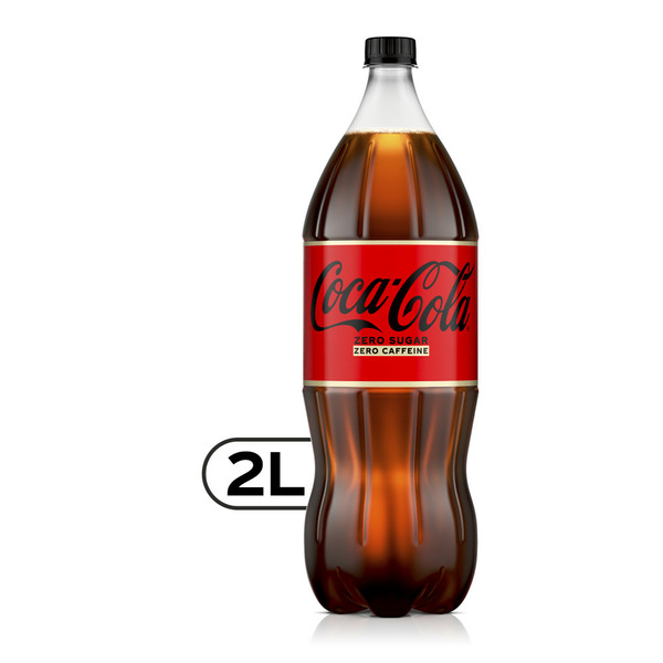 Soft Drinks Coca Cola Zero Sugar Caffeine-Free Soda Soft Drink hero