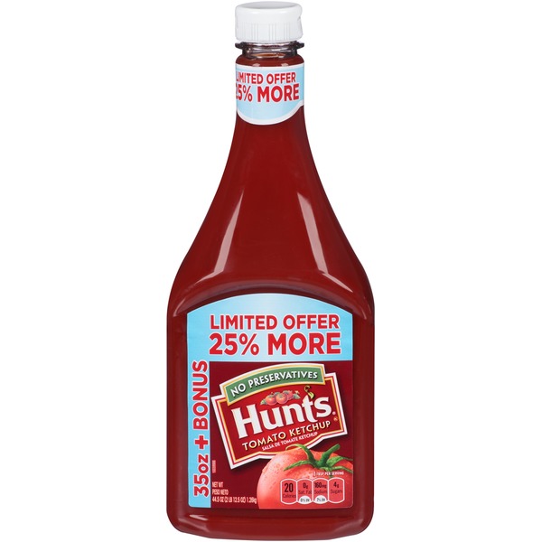 Condiments Hunt's Tomato Ketchup hero