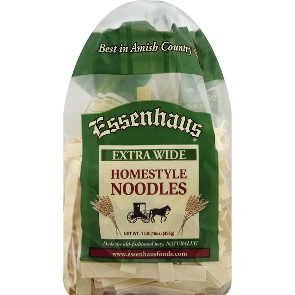 Dry Pasta Essenhaus Noodles, Homestyle, Extra Wide hero