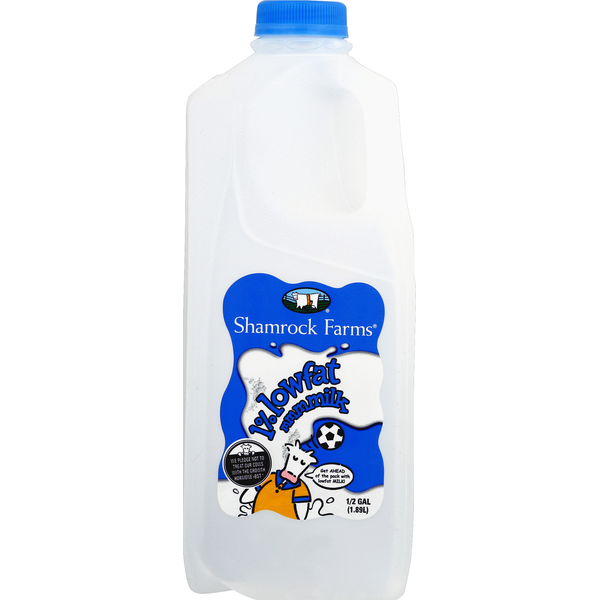 Shamrock Farms Milk, Lowfat, 1% Milkfat hero