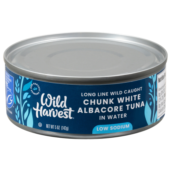 Canned Meat & Seafood Wild Harvest Albacore Tuna, Chunk White hero