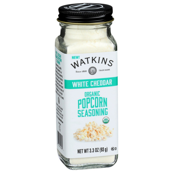 Spices & Seasonings Watkins Gourmet Organic Spice Jar, White Cheddar Popcorn Seasoning hero