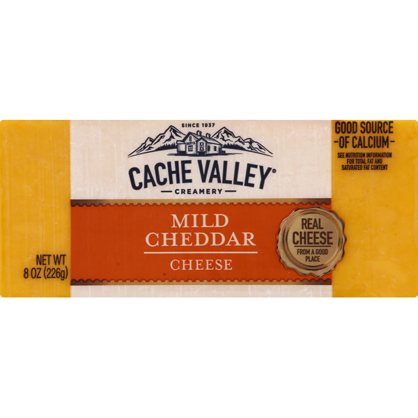 Specialty Cheeses Cache Valley Cheese, Mild Cheddar hero