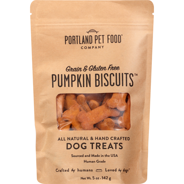 Dog Food & Care Portland Pet Food Grain & Gluten Free Pumpkin Biscuits hero