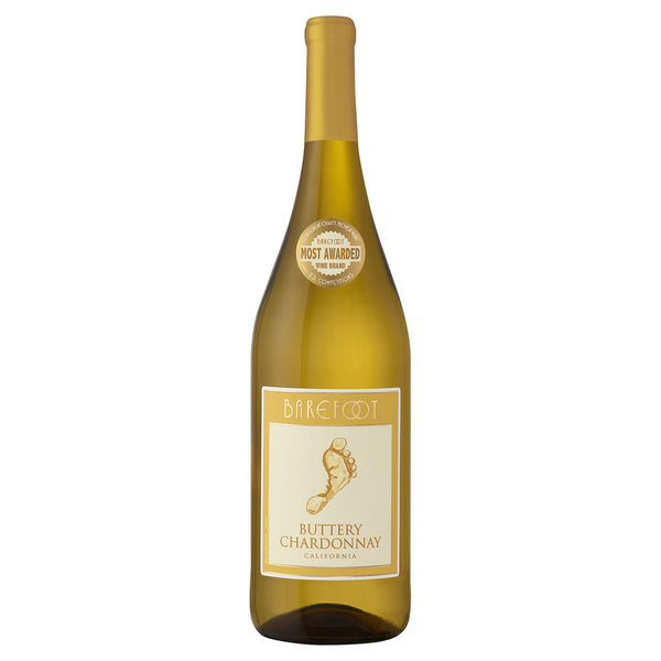 White Wine Barefoot Cellars Buttery Chardonnay White Wine 750ml hero