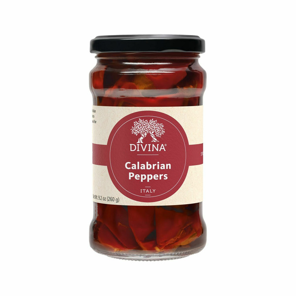 Canned & Jarred Vegetables Divina Calabrian Peppers hero