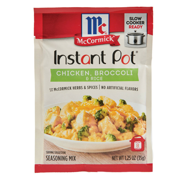 Spices & Seasonings McCormick® Chicken, Broccoli and Rice Instant Pot Seasoning Mix hero