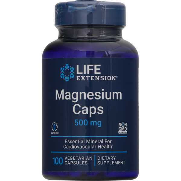 Vitamins & Minerals Life Extension Magnesium Capsules hero