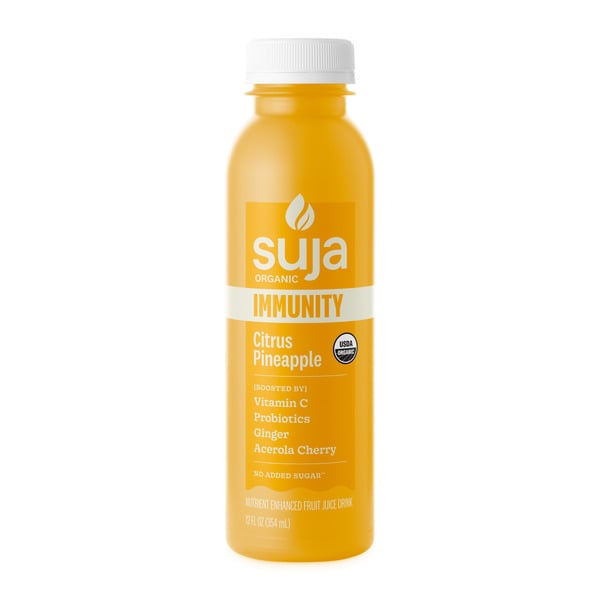 Juice & Nectars Suja Organic Immunity Citrus Pineapple​ Cold Pressed Juice Drink hero