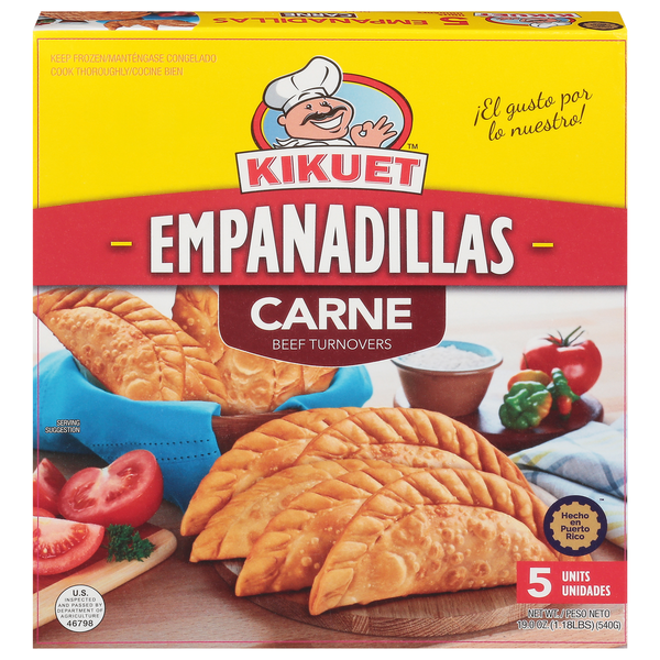 Frozen Meals Kikuet Empanadillas, Carne hero