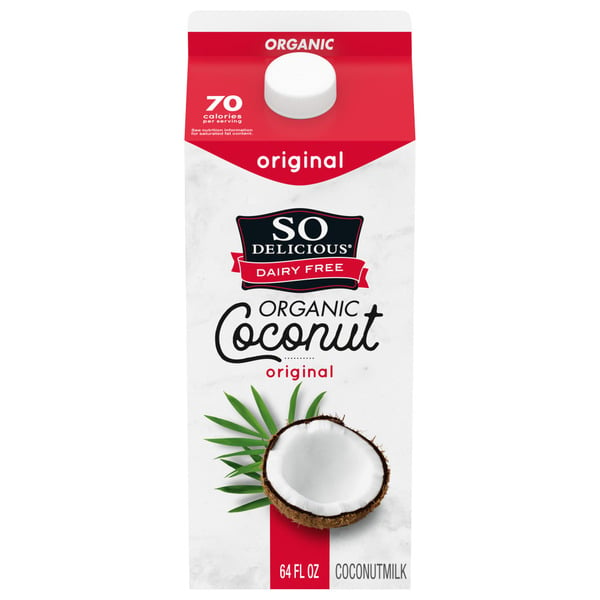 Alternative Milk So Delicious Dairy Free Organic Coconut Milk Beverage Original hero