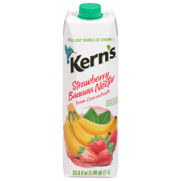 Mexican/Hispanic/Latino Foods Kern's Nectar, Strawberry Banana hero